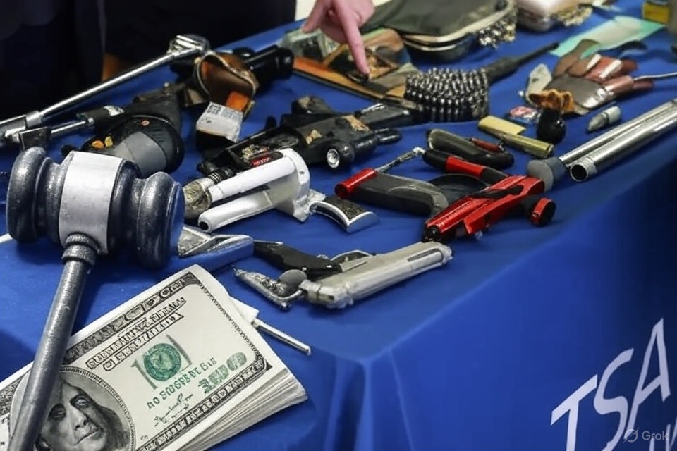 USA Airport Auction Items