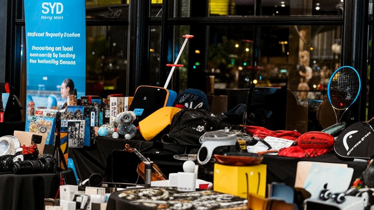 Sydney Airport Auction Items